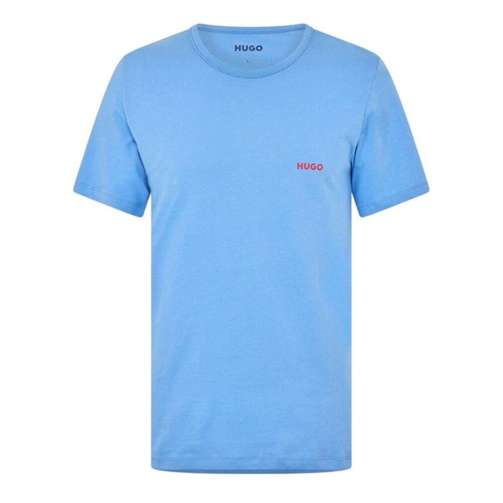 Hugo Mens Plain Pajama Top (Pack of 3) / Blue